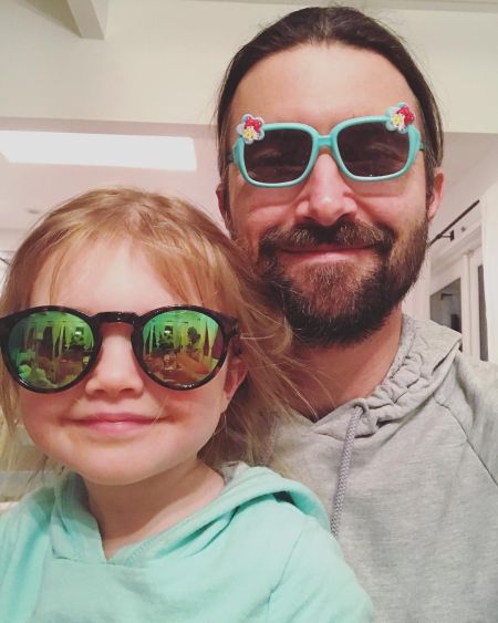 The famous musician and actor, Brendon Jenner with his daughter, Eva share a photo together Source: Instagram @Brendonjenner